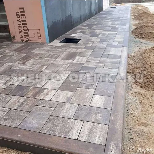 укладка тротуарной плитки картинка 7